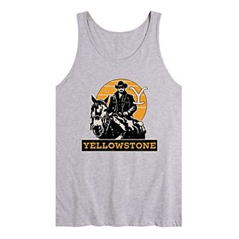 Men's Yellowstone RIP Riding Horseback Tank Top