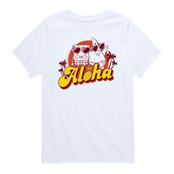 Boys 8-20 Spongebob Aloha Patrick Graphic Tee