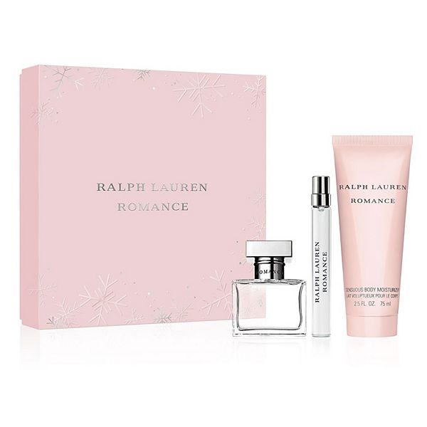 Ralph Lauren Romance Eau de Parfum 3 Piece Holiday Perfume Gift Set