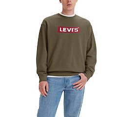 Mens Green Levi s Hoodies Sweatshirts Tops Clothing Kohl s