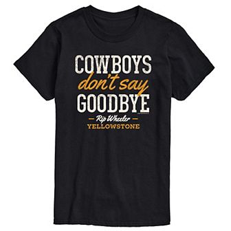Men's Yellowstone Don't Say Goodbye Tee