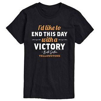 Men's Yellowstone End Day With A Victory Tee