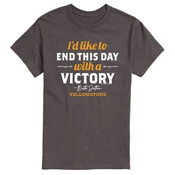 Men's Yellowstone End Day With A Victory Tee