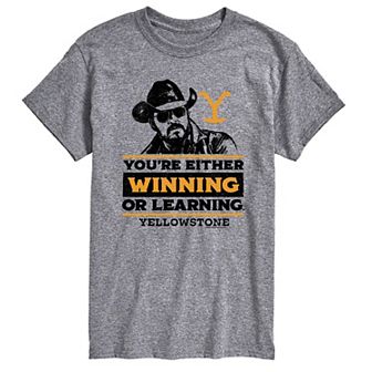 Men's Yellowstone Winning Or Learning Tee