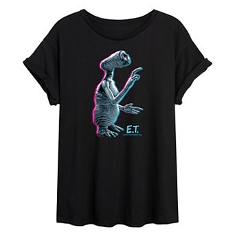 Junior's E.T. Looking At Stars Oversized Graphic Tee