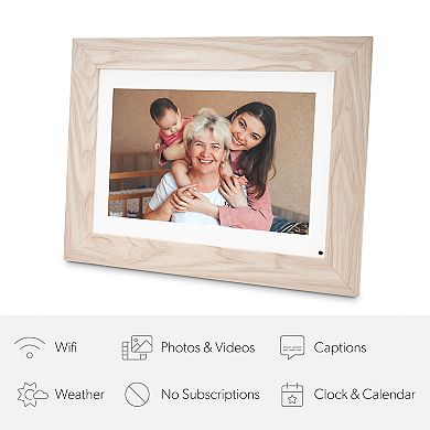 Simply Smart Home PhotoShare 10.1" Smart Digital Picture Frame