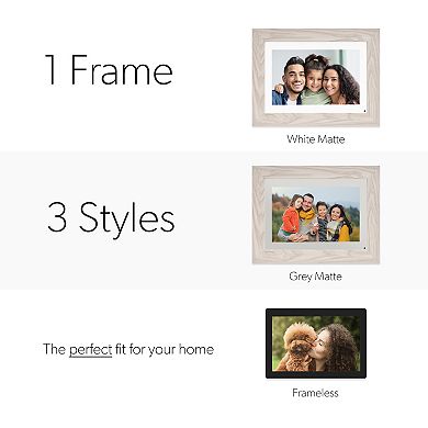 Simply Smart Home PhotoShare 10.1" Smart Digital Picture Frame