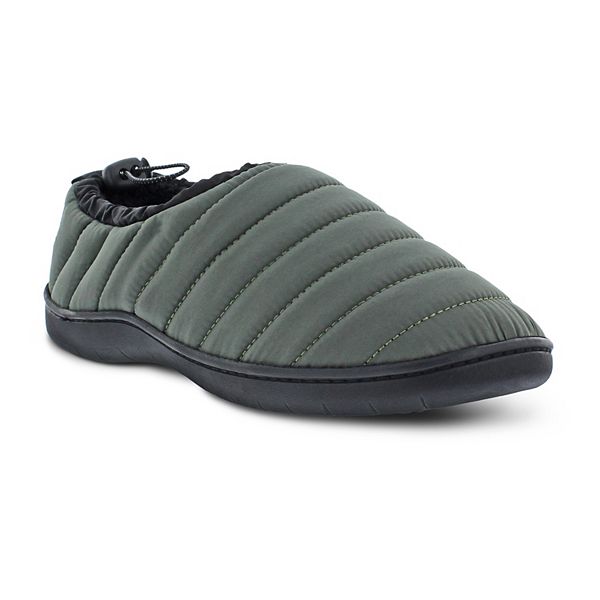 Men's Eddie Bauer Nylon Quilted Slippers