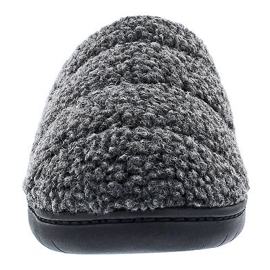 Men's Eddie Bauer Quilted Sherpa Clog Slippers