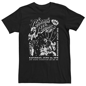 Big & Tall Cheech and Chong Live Concert Of Cheech Chong Tee
