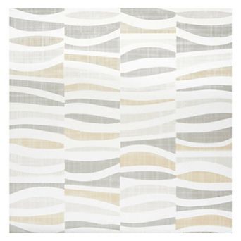 Achim Retro Linen Waves 12'' x 12'' 20 pc Self Adhesive Vinyl Floor Tile Set