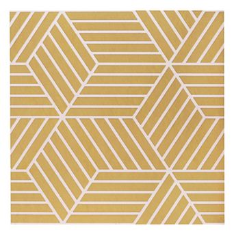 Achim Retro Latte 12'' x 12'' 20 pc Self Adhesive Vinyl Floor Tile Set