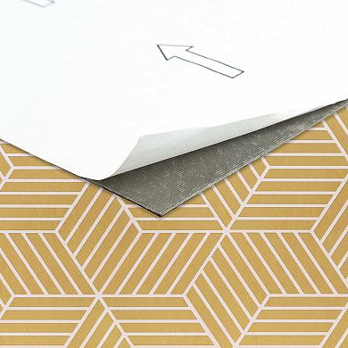 Achim Retro Latte 12'' x 12'' 20-piece Self Adhesive Vinyl Floor Tile Set