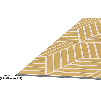 Achim Retro Latte 12'' x 12'' 20-piece Self Adhesive Vinyl Floor Tile Set