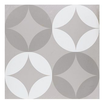 Achim Retro Mod Diamond 12'' x 12'' 20 pc Self Adhesive Vinyl Floor Tile Set