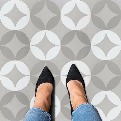 Achim Retro Mod Diamond 12'' x 12'' 20-piece Self Adhesive Vinyl Floor Tile Set