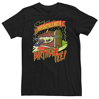 Big & Tall Wizards of the Coast - Dungeons & Dragons Definitely Not A Birthday Tee