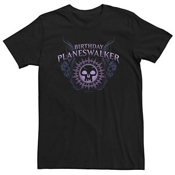 Big & Tall Wizards of the Coast - Dungeons & Dragons Planeswalker Birthday Tee