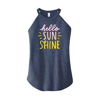 Juniors' Hello Summer Sunshine Graphic Tank Top