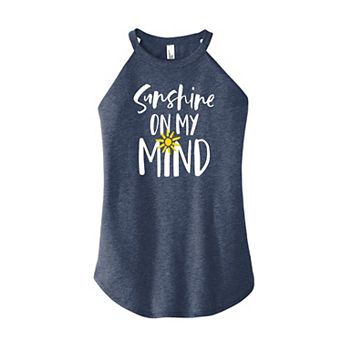 Juniors' Sunshine On Mind Graphic Tank Top Top