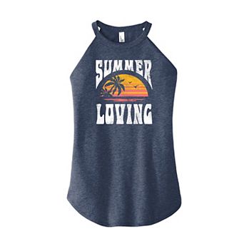 Juniors' Summer Loving Graphic Tank Top