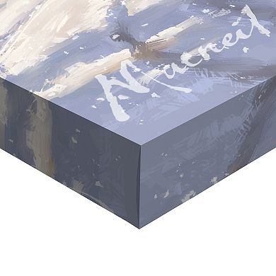 Masterpiece Christmas Lane Canvas Wall Art