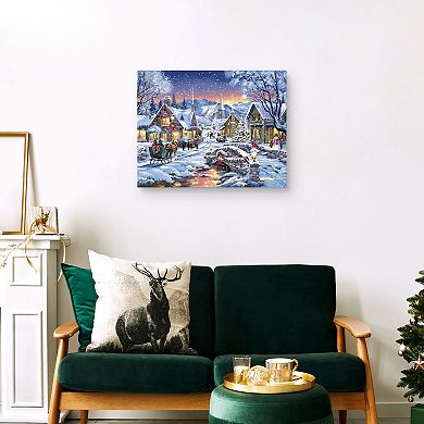 Masterpiece Tinsel Town Canvas Wall Art