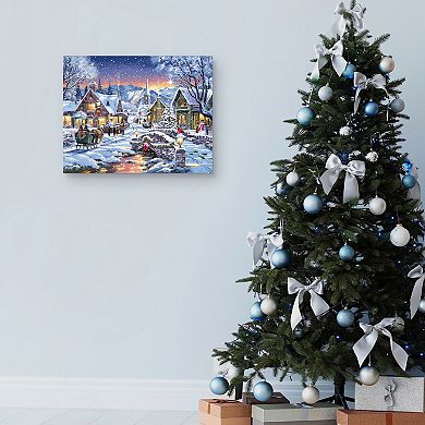 Masterpiece Tinsel Town Canvas Wall Art