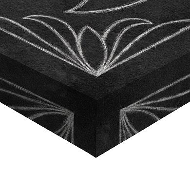 Masterpiece Christmas Chalk V Canvas Wall Art