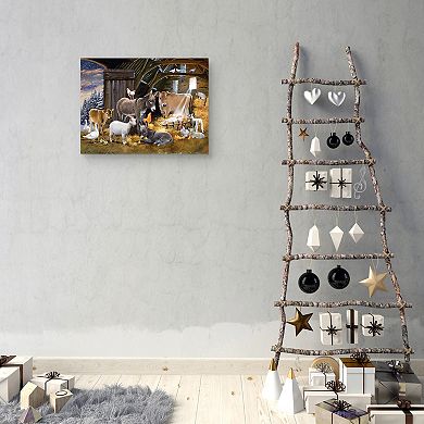 Masterpiece Nativity 3 Canvas Wall Art