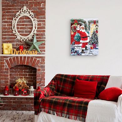 Masterpiece Santa 4 Canvas Wall Art