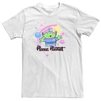 Big & Tall Disney / Pixar Toy Story Alien Pizza Planet Airbrush Tee