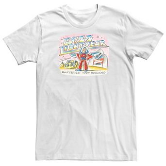 Big & Tall Disney / Pixar Toy Story Buzz Lightyear Batteries Not Included Tee