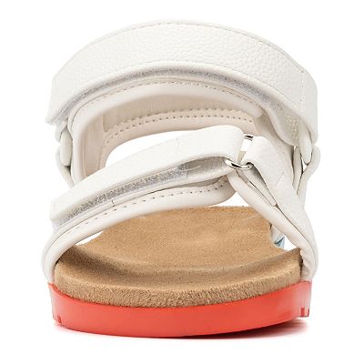 Olivia Miller Girls Rainbow Sandals