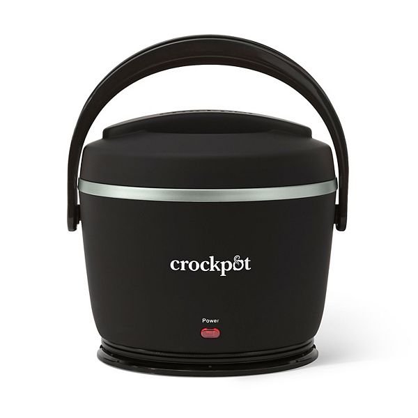 Crock-Pot Electric Lunch Box, Portable Food Warmer for Travel, Car,  On-the-Go, 20-Ounce, Moonshine Green | Keeps Food Warm & Spill-Free 