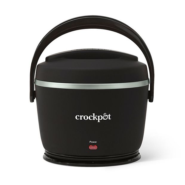 Crock-Pot Lunch Crock - Food warmer - 20 oz - gray/lime