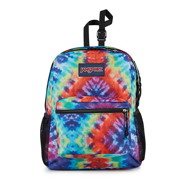 JanSport Adaptive Central Backpack - Red Multi Hippie Days