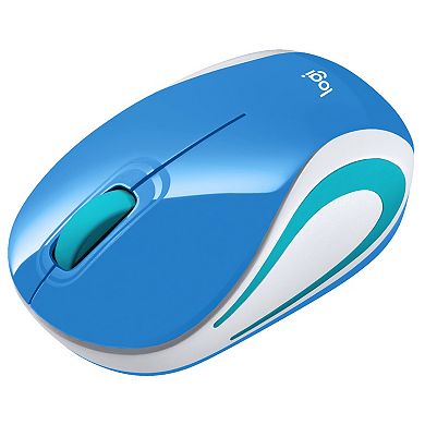 Logitech M187 Wireless Mini Mouse - Blue