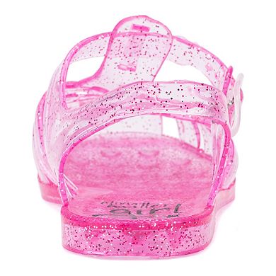 olivia miller jelly sandals