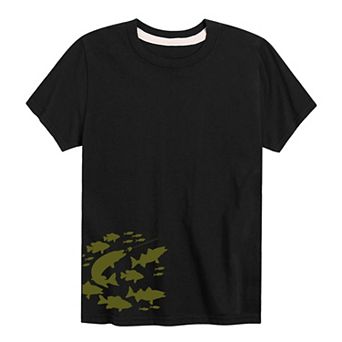 Boys 8-20 Lake Fish Graphic Tee