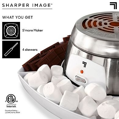Sharper Image Indoor Electric Tabletop S'mores Maker Set