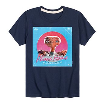 Boys 8-20 E.T. Retro Phone Home Graphic Tee