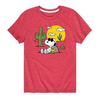 Boys 8-20 Peanuts Snoopy Desert Graphic Tee