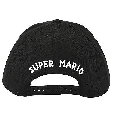 Men's Super Mario M Embroidery Snapback Hat