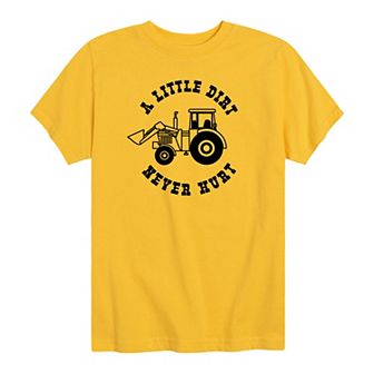 Boys 8-20 A Little Dirt Never Hurt Graphic Tee