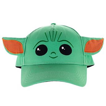 Men's The Child Embroidery Big Face Hat