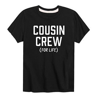 Boys 8-20 Cousin Crew For Life Graphic Tee