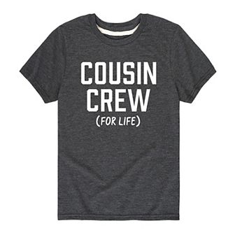 Boys 8-20 Cousin Crew For Life Graphic Tee