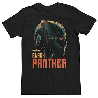 Big & Tall Marvel Infinity War Black Panther Profile Tee