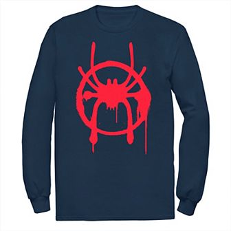 Big & Tall Marvel Spiderverse Miles Symbol Tag Tee